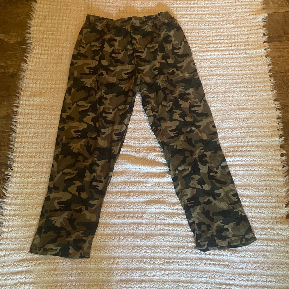 Mens Camo Addiction Lounge/Sleep Pants Size Large